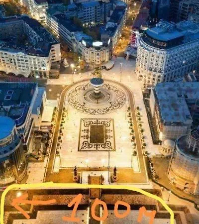Calla 5 - Main Square, In The Shopping Center - Parking Slot With Security And Video Skopje